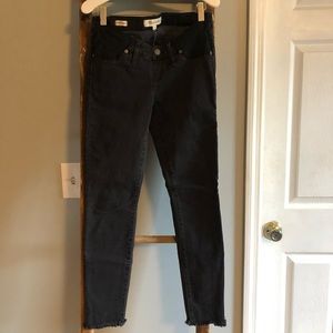 Madewell skinny maternity jeans